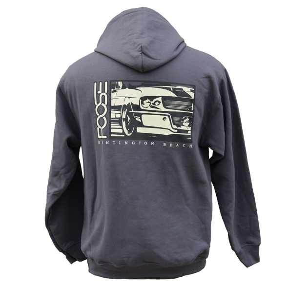 Foose E. Mustang Hoody - Charcoal - C. Foose Design, Inc.