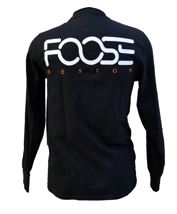 Foose Original Long Sleeve Tee - Black - C. Foose Design, Inc.