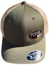 Two Tone Olive Trucker Hat