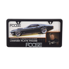 Foose License Plate Frame - Black