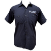 Button Up Work Shirt - Black
