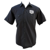 Hotrod Button Up Shop Shirt - Black