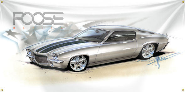 Vinyl '70 Camaro Banner - C. Foose Design, Inc.